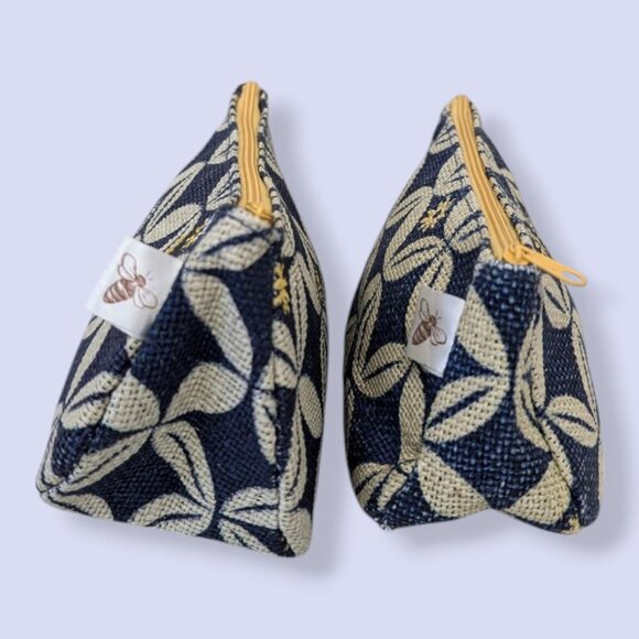 Pair of Blue & White Zipper Cases - Picture 4 of 7